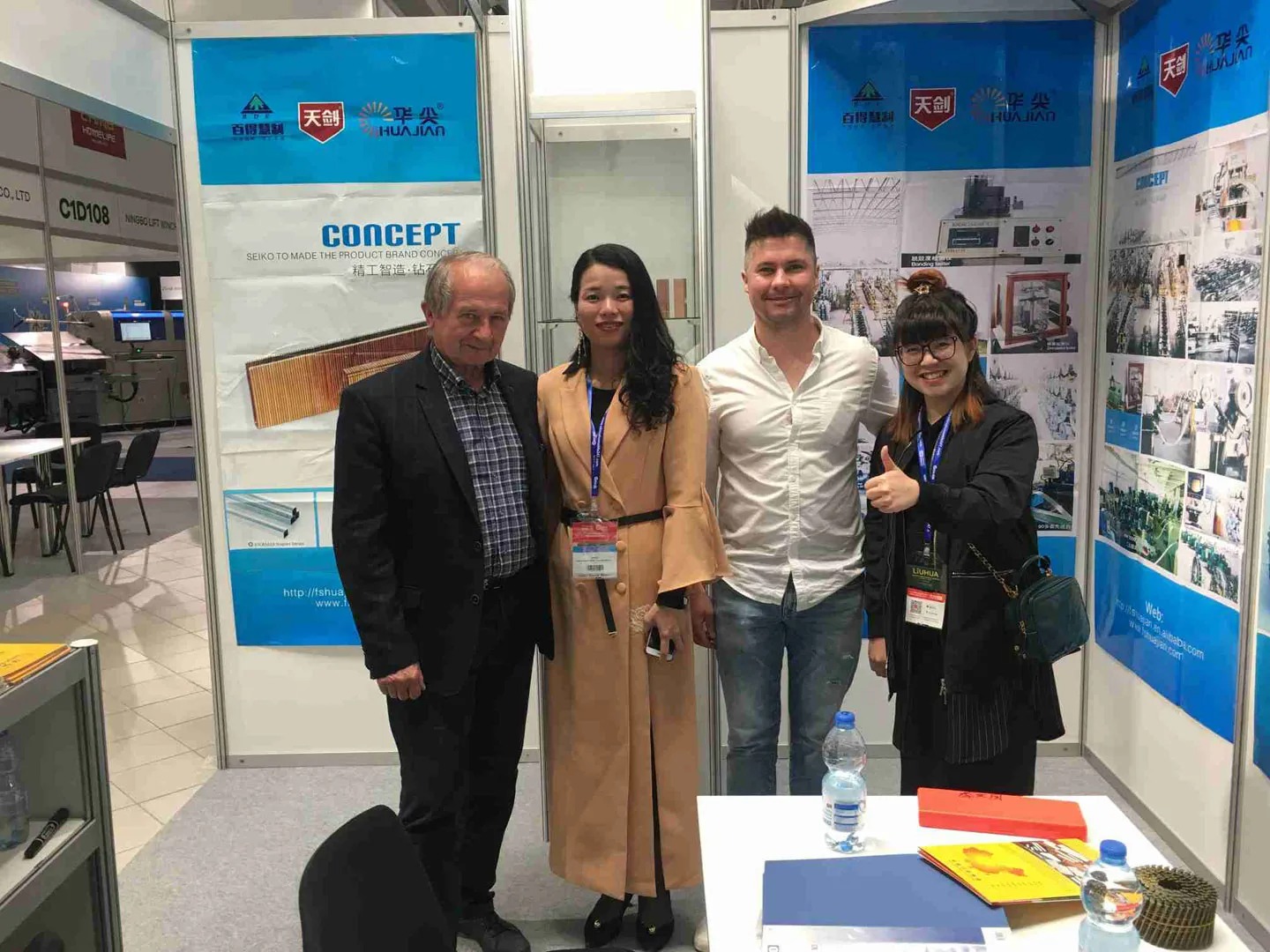 The exhibition were held on 2019 in Poland.It mainly displays staples,nails,air brad nailers and air staplers.Through the diversified communication with customers, we can further understand the local market situation and customer demand for products, and also promote the corporate image.